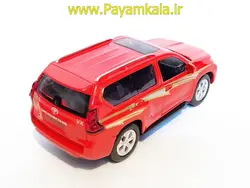 ماشین اسباب بازی پرادو(KINGS TOY-6188) قرمز