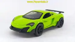 (موزیکال چراغدار) اسباب بازی ماشین مک لارن (3661-D) سبز