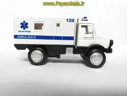 کامیون آمبولانس (KINGS TOY) فروشگاه اینترنتی پیام کالا فروشنده انواع ماشین فلزی