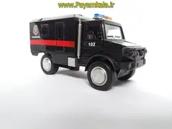 کامیون ژاندارمری ( KINGS TOY) فروشگاه اینترنتی پیام کالا فروشنده انواع ماشین فلزی