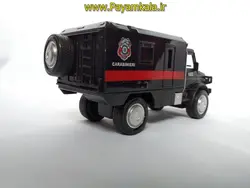 کامیون ژاندارمری ( KINGS TOY) فروشگاه اینترنتی پیام کالا فروشنده انواع ماشین فلزی