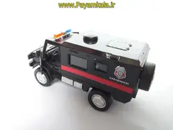 کامیون ژاندارمری ( KINGS TOY) فروشگاه اینترنتی پیام کالا فروشنده انواع ماشین فلزی