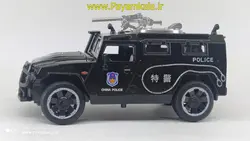 ماشین فلزی هامر پلیس (674) مشکی