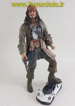 اکشن فیگور جک گنجشکه دزدان دریایی کارائیب (DISNEY)