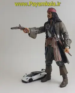 اکشن فیگور جک گنجشکه دزدان دریایی کارائیب (DISNEY)