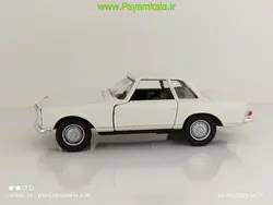 ماشین فلزی مرسدس بنز(MERCEDES BENZ 230SL 1963 BY WELLY) کرم