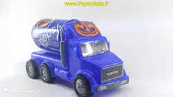 ماشین کامیون نوشابه ای پپسی (volvo) پلاستیکی  آبی رنگ