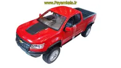 ماکت شورلت کلرادو 1:27 (CHEVROLET COLORADO ZR2 BY MAISTO ) قرمز - فروشگاه اینترنتی پیام کالا : اسباب بازی دخترانه و پسرانه ماشین، موتور، لگو، بدلیجات، نقره