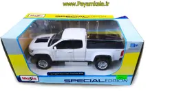 ماکت شورلت کلرادو 1:27 (CHEVROLET COLORADO ZR2 BY MAISTO) سفید - فروشگاه اینترنتی پیام کالا : اسباب بازی دخترانه و پسرانه ماشین، موتور، لگو، بدلیجات، نقره