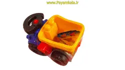 اسباب بازی کامیون استیو زرین مدل J1 آبی