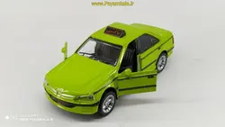 تاکسی پژو پارس (پرشیا) موزیکال-چراغدار-سبز (PEUGEOT PARS*PERSIA* TAXI)