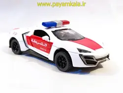 لیکان هایپر اسپرت پلیس ابوظبی (HengTengToys) - فروشگاه اینترنتی پیام کالا : اسباب بازی دخترانه و پسرانه ماشین، موتور، لگو، بدلیجات، نقره