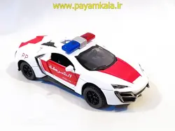 لیکان هایپر اسپرت پلیس ابوظبی (HengTengToys) - فروشگاه اینترنتی پیام کالا : اسباب بازی دخترانه و پسرانه ماشین، موتور، لگو، بدلیجات، نقره