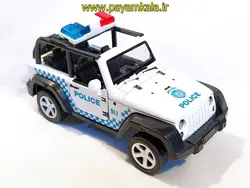 جیپ پلیس Shun Li Toys سفید - فروشگاه اینترنتی پیام کالا : اسباب بازی دخترانه و پسرانه ماشین، موتور، لگو، بدلیجات، نقره