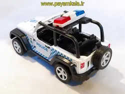 جیپ پلیس Shun Li Toys سفید - فروشگاه اینترنتی پیام کالا : اسباب بازی دخترانه و پسرانه ماشین، موتور، لگو، بدلیجات، نقره