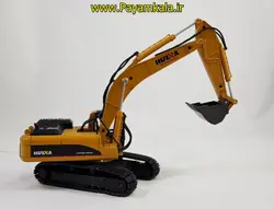 ماکت فلزی بیل مکانیکی بزرگ (HUI NA TOYS 1:40) جعبه دار فروشگاه اینترنتی پیام کالا