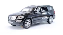 اسباب بازی ماشین مرسدس بنز شاسی بلند متوسط (BENZ GL500) موزیکال-چراغدار فلزی مشکی