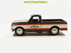 ماشین فلزی وانت آمریکایی قدیمی مزرعه دار (CHEVROLET PICKUP BY TINY WINY) قهوه ای سوخته