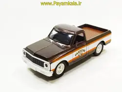 ماشین فلزی وانت آمریکایی قدیمی مزرعه دار (CHEVROLET PICKUP BY TINY WINY) قهوه ای سوخته