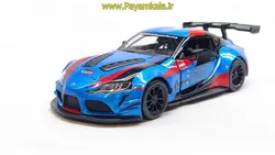 ماشین فلزی تویوتا (TOYOTA GR SUPRA RACING KINSMART) آبی