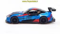 ماشین فلزی تویوتا (TOYOTA GR SUPRA RACING KINSMART) آبی