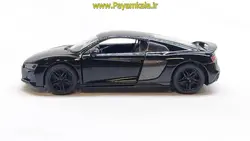 ماشین فلزی آئودی (AUDI R8 COUPE KINSMART) مشکی