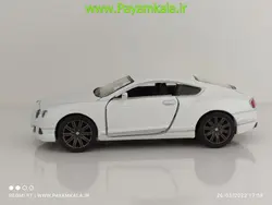 ماشین فلزی بنتلی (BENTLEY CONTINENTAL GTSPEED KINSMART) سفید