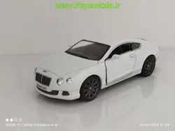 ماشین فلزی بنتلی (BENTLEY CONTINENTAL GTSPEED KINSMART) سفید