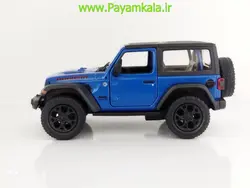 ماشین فلزی جیپ رانگلر (JEEP WRANGLER 2018 KINSMART) آبی
