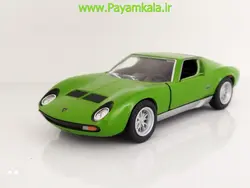 ماکت ماشین اسباب بازی لامبورگینی میورا فلزی عقب کش (LAMBORGHINI MIURA P400)