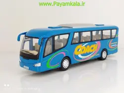 خرید اینترنتی ماکت ماشین اسباب بازی عقب کش اتوبوس بین شهری فروشگاه اینترنتی پیام کالا