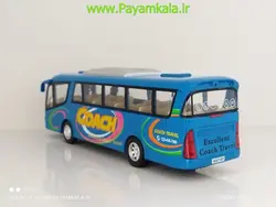 خرید اینترنتی ماکت ماشین اسباب بازی عقب کش اتوبوس بین شهری فروشگاه اینترنتی پیام کالا