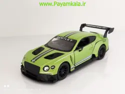 ماشین فلزی بنتلی (BENTLEY CONTINENTAL GT3 KINSMART) سبز