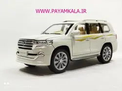 ماکت تویوتا لندکروز (TOYOTA V8 CHEZHI)(CZ123A) سفید
