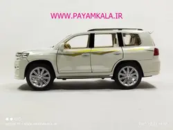 ماکت تویوتا لندکروز (TOYOTA V8 CHEZHI)(CZ123A) سفید