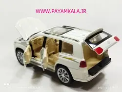 ماکت تویوتا لندکروز (TOYOTA V8 CHEZHI)(CZ123A) سفید
