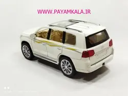 ماکت تویوتا لندکروز (TOYOTA V8 CHEZHI)(CZ123A) سفید