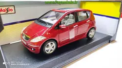ماکت فلزی مرسدس بنز (1:18) (MERCEDES-BENZ A-CLASS BY MAISTO) آلبالویی