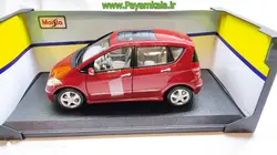 ماکت فلزی مرسدس بنز (1:18) (MERCEDES-BENZ A-CLASS BY MAISTO) آلبالویی