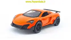 (غیر موزیکال) اسباب بازی ماشین مک لارن (3661-C) نارنجی