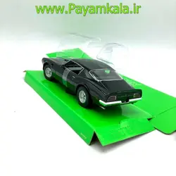 ماکت پونتیاک فایربرد (1:24)(1972 PONTIAC FIREBIRD TARANSAM)(WELLY) مشکی