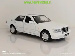ماکت مرسدس بنز (BENZ W126 MINIAUTO)(32124) سفید