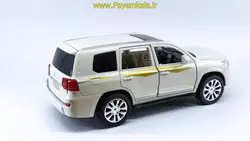 ماکت فلزی تویوتا لندکروز (TOYOTA LANDCRUISER BY XLG) (1:24) سفید