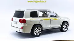 ماکت فلزی تویوتا لندکروز (TOYOTA LANDCRUISER BY XLG) (1:24) سفید