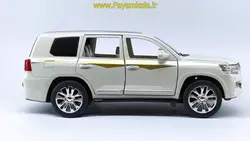 ماکت فلزی تویوتا لندکروز (TOYOTA LANDCRUISER BY XLG) (1:24) سفید