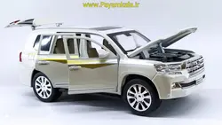 ماکت فلزی تویوتا لندکروز (TOYOTA LANDCRUISER BY XLG) (1:24) سفید