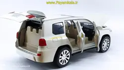 ماکت فلزی تویوتا لندکروز (TOYOTA LANDCRUISER BY XLG) (1:24) سفید