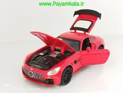 ماشین فلزی 4 درب بازشو مرسدس بنز (MINIAUTO-3222B) قرمز
