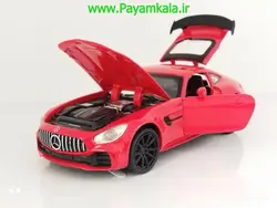 ماشین فلزی 4 درب بازشو مرسدس بنز (MINIAUTO-3222B) قرمز