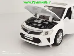 تویوتا کمری 2016 بزرگ موزیکال-چراغدار (چراغ جلو و عقب دزدگیردار) سفید